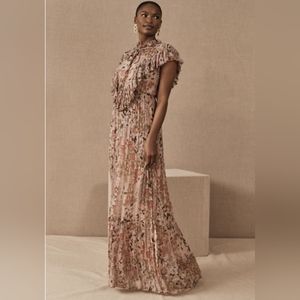 NWT BHLDN Jessica Floral Maxi Dress  Color: Pink Floral
